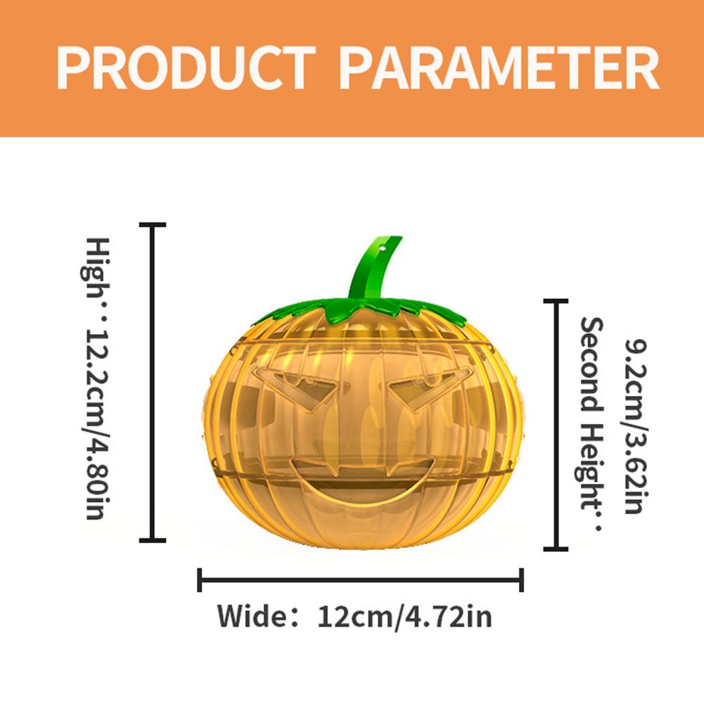 Pumpkin-shaped Fruit Fly Traps With 2 Piece Durable Hanging Bugs Trap For Outdoor