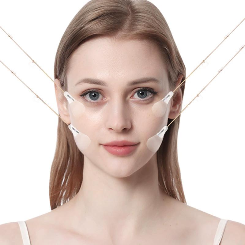 160Pcs/set Invisible Neck Lift Tape – V-Shaped Facial Lifting Tape for Instant Face and Neck Contouring