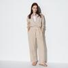 Uniqlo JAPAN bequeme Hose aus Leinenmischung