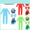 Polyester Fabric Roblox Rainbow Friends Cosplay Costume For Kids