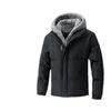 Men's Winter Plus Size Two-Piece Style Thick Cotton Jacket