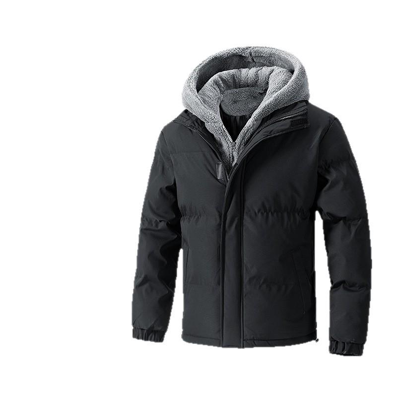 Men's Winter Plus Size Two-Piece Style Thick Cotton Jacket
