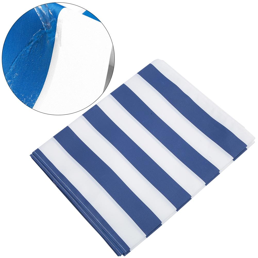 Oxford Cloth Teamwork Games Group Activity Fun Playing Run Mat for Kids Adults(blue white 6m)
