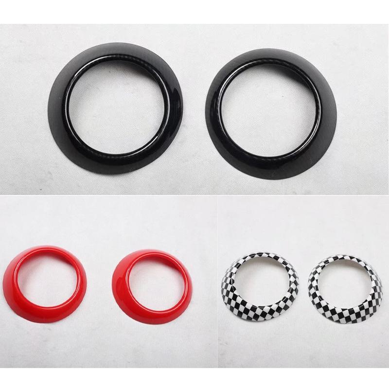 For MINI JCW R60 R61 Countryman Car Air Conditioning Vent Decorative Ring Interior Protection Sticker Modification Accessories