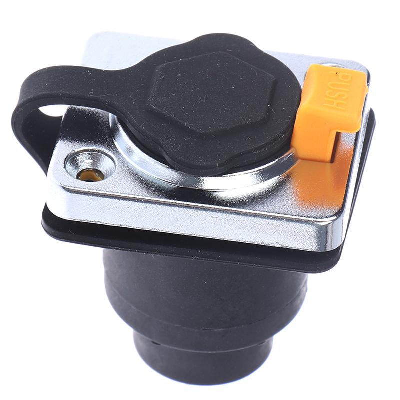 Rj45 Waterproof Connector Female Panel Mount Sockets Ethernet Ip65 Straight
