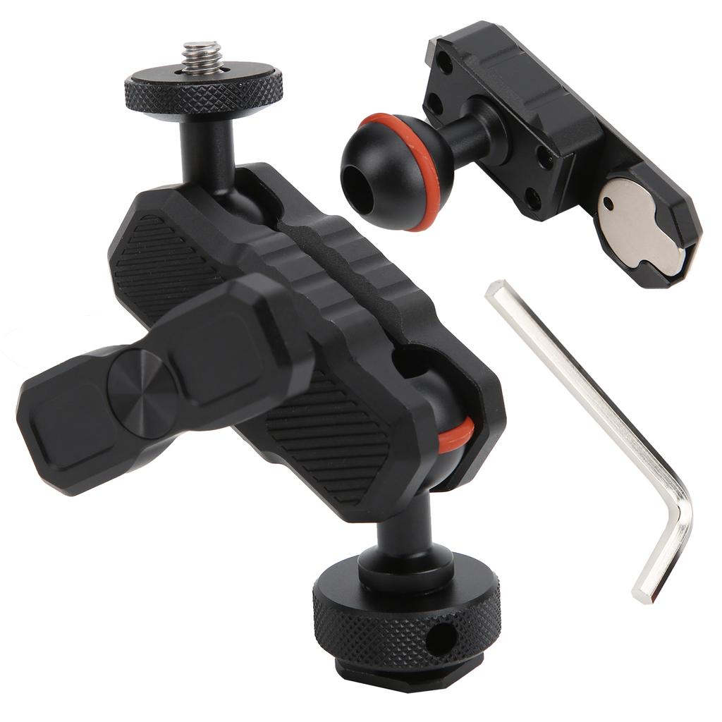 Quick Release Plate Magic Arm Mount Cold Shoe 360 Degrees  Rotatable Video Shooting Photography