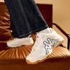 Kappa Retro Dad Shoes with Plush Insulation and Thick Sole for Increased Height and Anti Slip Casual Sports Shoes