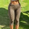 Women's Y2K Black Slim-Fit Cropped Trousers with Side Slits, Fitness Pants