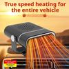 Winter Essential 2-in-1 Car Heater  Cooler with Defrost  Defog Function 360° Rotatable Base for Free Adjustment Quiet Operation