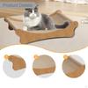 Cat Bed and Scratching Pad for Cats, Claw Toy Rest Area
