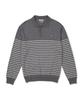 CLOVE [24Fw Clove] Stripe Polo Knit (Grey)