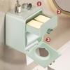 Wall Mounted Toilet Paper Storage Box Plastic Toilet Paper Holder Durable Paper Towel Box  Bathroom