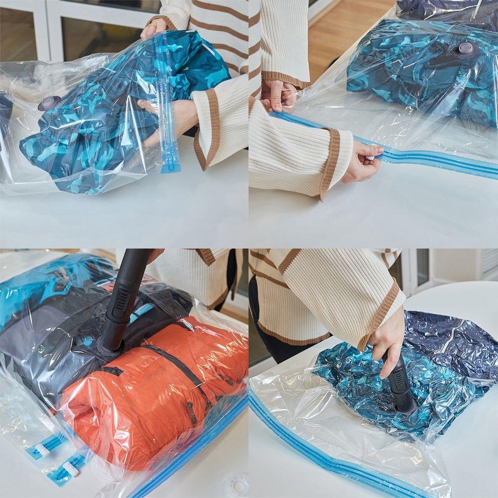 Vacuum Bag for Clothes Apparel Bedding Blankets Protective Bag 60x40 Cm