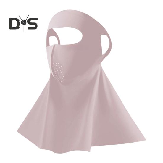 Face Guard Jednobarevně nastavitelný střih Vynikající prodyšnost Ochrana před sluncem Natahovací UV ochrana Nákrčník