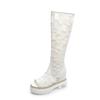 Women's Canvas Hollowed-out Fishbeak Boots Sandals Go with Everything Summer Shoes