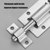 6Pcs Slide Bolt Latches Thickened Stainless Steel Slide Lock Toilet Door Lock for Fence/Wood/Barn Door Easy To Install