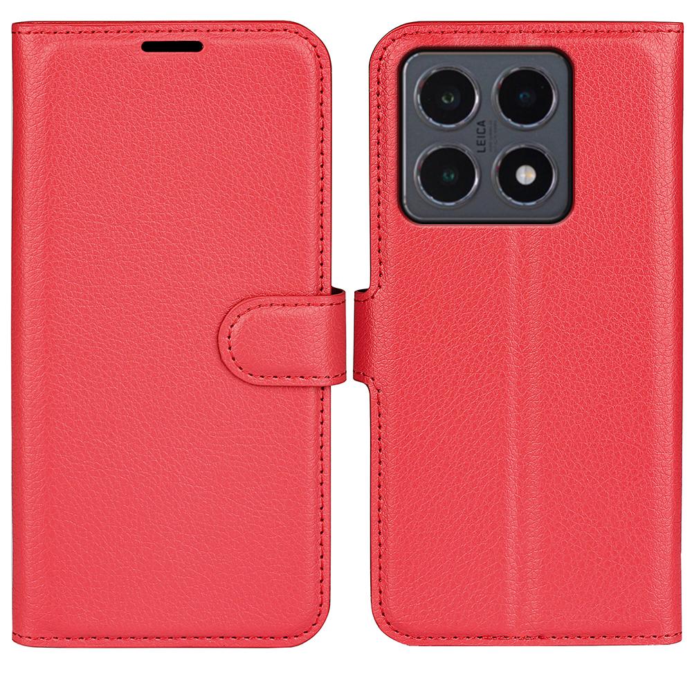 For Xiaomi 15T Case Litchi Texture Shockproof Leather Wallet Phone Cover