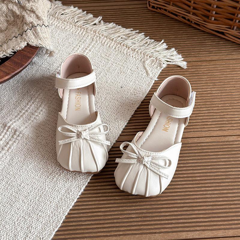 Spring/Summer 2026 Soft Sole Closed-Toe Princess Mary Janes - Little Fragrance and Korean Style for Girls 23 покинуть белый