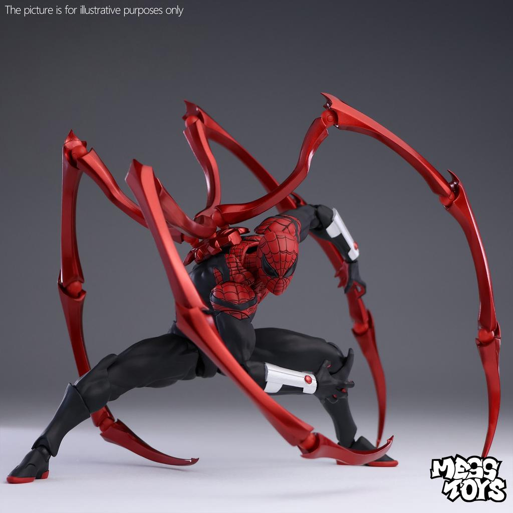 In Stcok Mess Toys Superior Spider Man Anime Figure Doctor Octopus Peter Parker Action Figurene Messtoys Spiderman Neighbor Toys