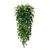 Weatherproof Hanging Plants for Garden Artificial Plant Vines, Flexible Plastic Rattan Waterproof Fake Decorative Window Frames No