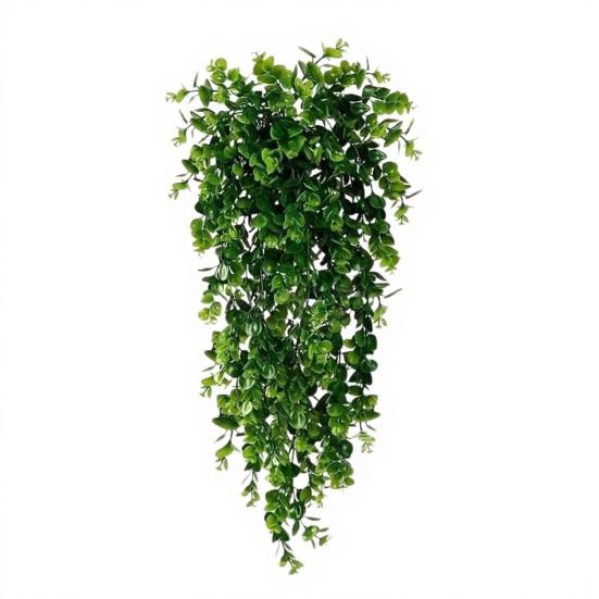 Weatherproof Hanging Plants for Garden Artificial Plant Vines, Flexible Plastic Rattan Waterproof Fake Decorative Window Frames No