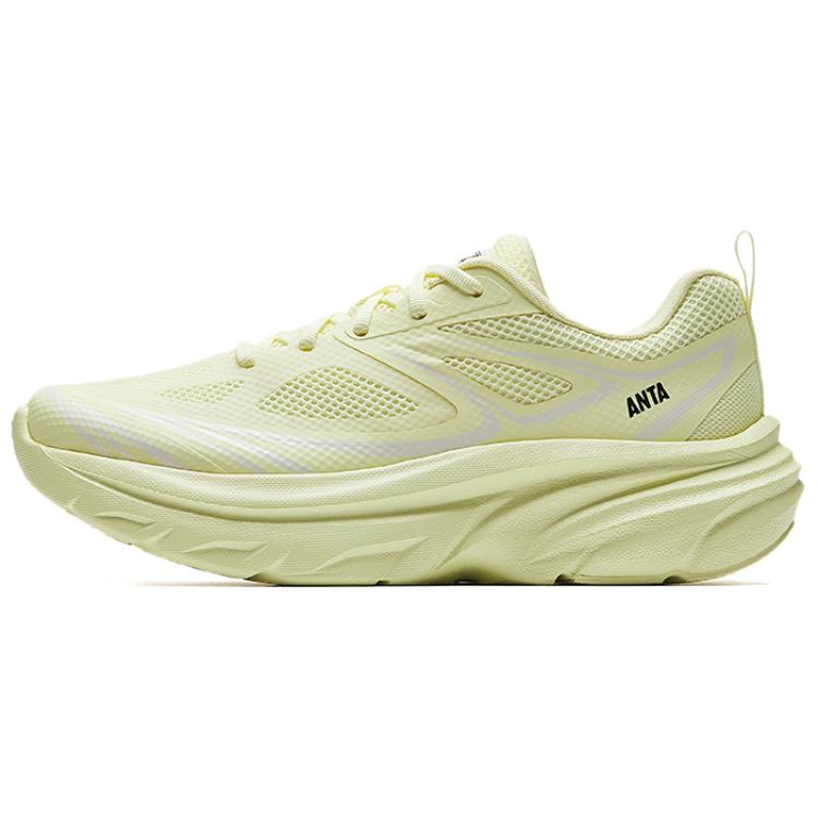 

New Anta Shock Absorbers Slip Resistant Breathable Low top Casual City Commute Running Shoes Women s Pale Yellow 922535520-3 38
