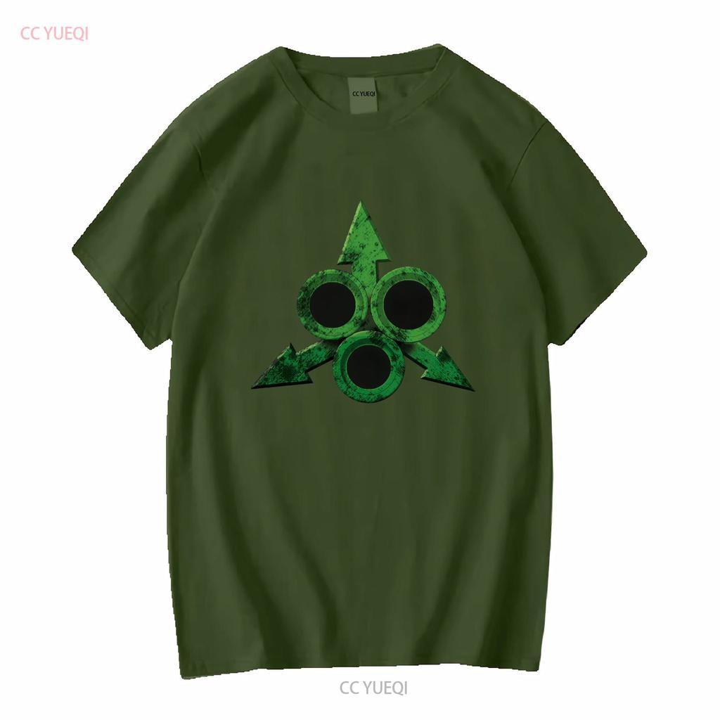 Nurgle Symbol Classic Logo T Shirt Funny Mens Vintage Washed Homme Soft Streetwear Slightly Stretched Graphic Versatile Unisex