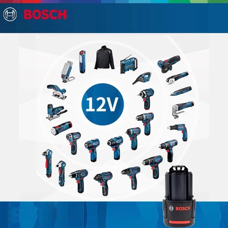 Bosch GBA 12V-2A  GBA 12V-3A  12V Battery Compatible with Bosch 12V Li-ion Power Tools
