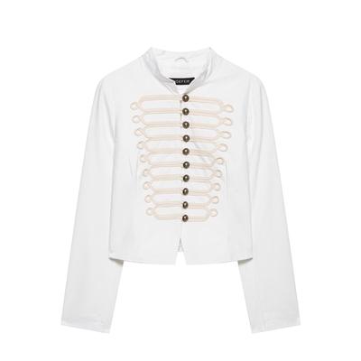 2026 Summer New Product European and American Cross-border Women's Clothing Street Fashion Rope Knot Buckle Decoration Slim Jacket W085 370746