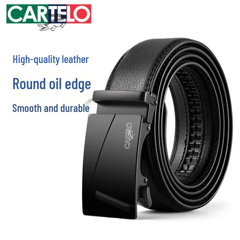 Cartelo Men s Automatic Buckle Leather Belt 110cm -120cm
