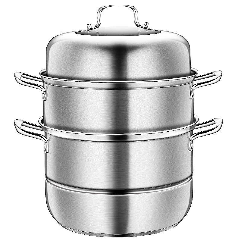 Wutuo 3-Layer Household Steamer Pot, 32cm