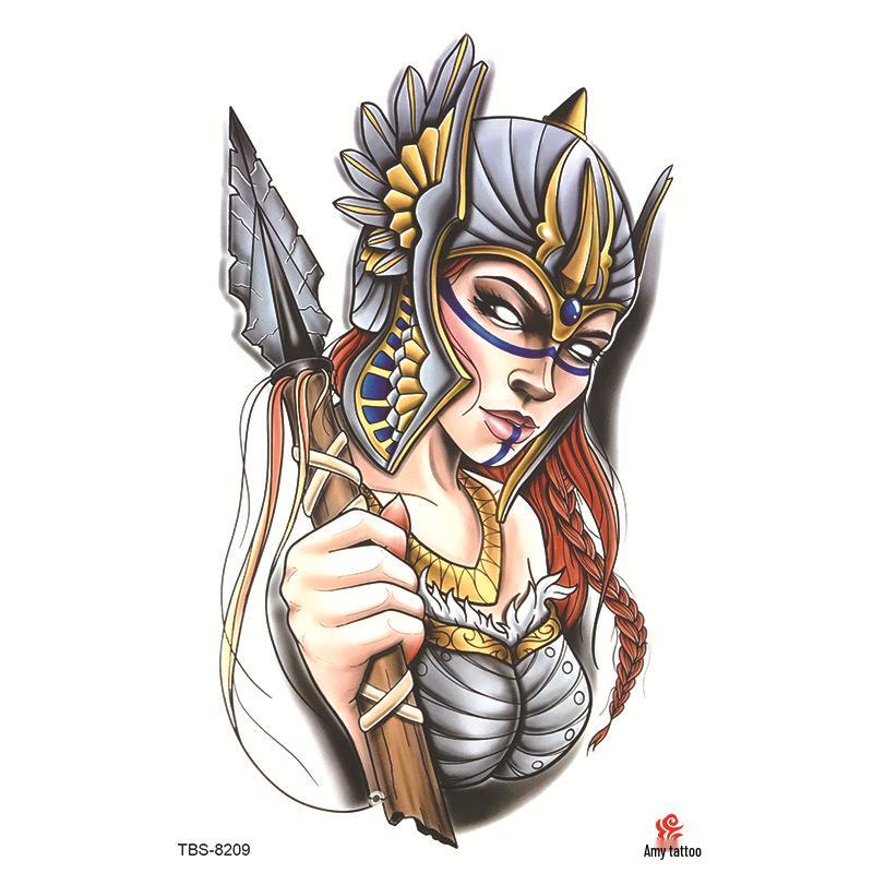 Wasserdichtes Ganzarm Totemsymbol Tattoo Aufkleber Set