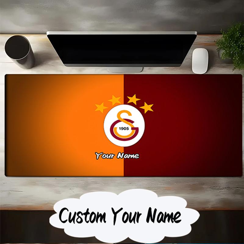 Custom Name Mouse Pad Gala-tasaray Legacy Mouse Pad, Gaming Mouse Pad, Keyboard Pad, Desk Decor for Computer Notebook Fan Birthday Gift