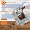 Electric Double Cylinder Chocolate Melting Pot with Water Bath Heating