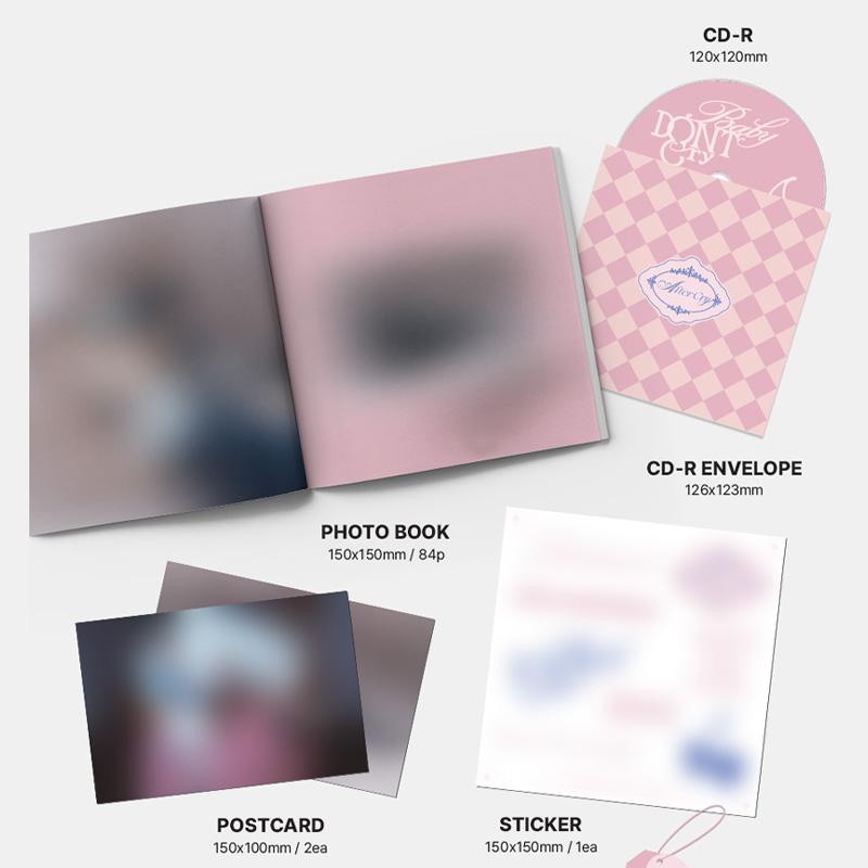 BABY DONT CRY – 1st Mini Album AFTER CRY (Pink Ver. / Red Ver.)