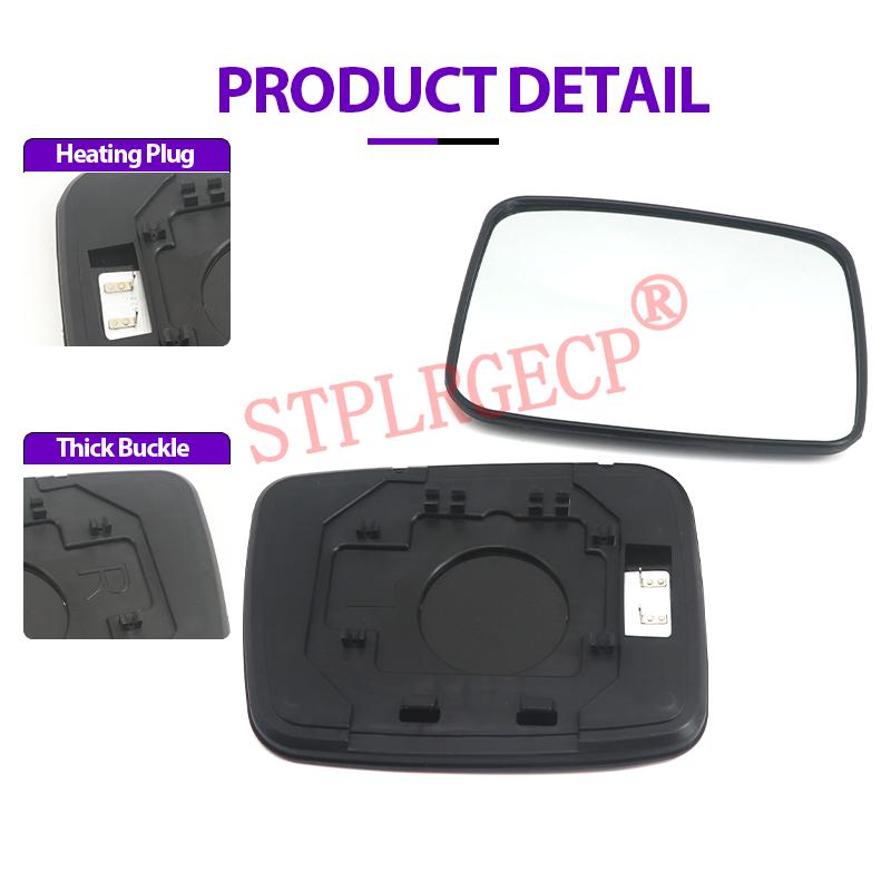 Pour Nissan X-Trail T30 2001-2007, Pièces de rétroviseurs latéraux électriques gauche et droit avec plaque chauffante (LH RH)