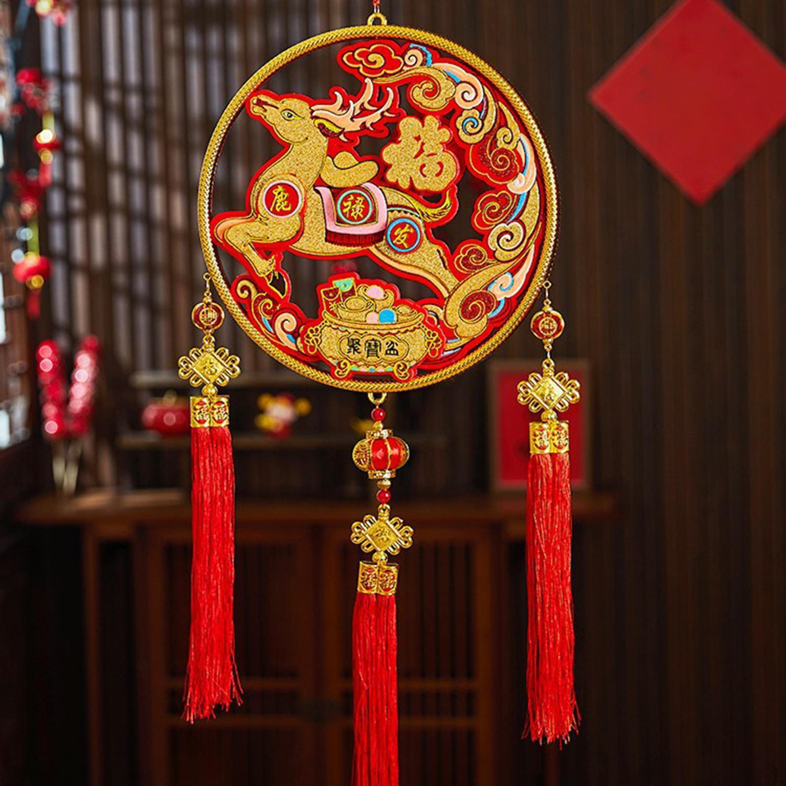 

Китайский год подвесные украшения узелковый шнур подвеска декоративная домашняя вечеринка Style A