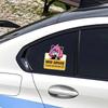 Anime Car Decals - Waterproof Vinyl Bumper Stickers for Multi-Vehicle - Cute Peep Spirit Removable Auto Decor