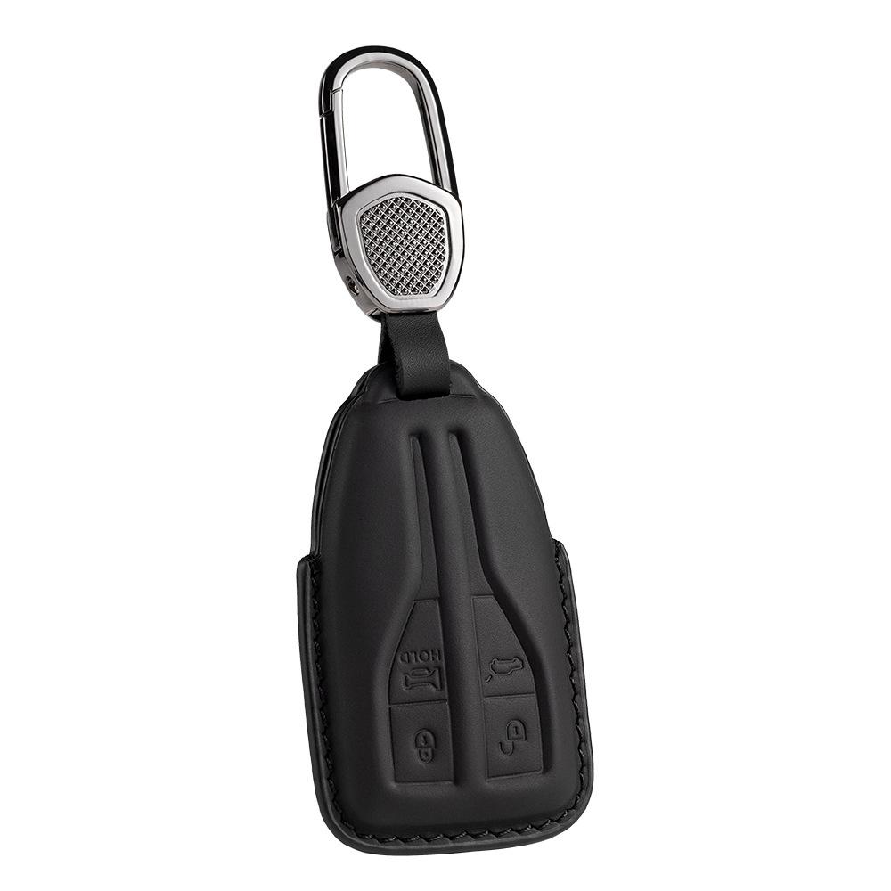 Luxury  Leather Car Key Cover for FAW Hongqi HS5 H5 H9 HS7 H7 L5 HS3 L9 HS9 Shell Case Workmanship Like Silk