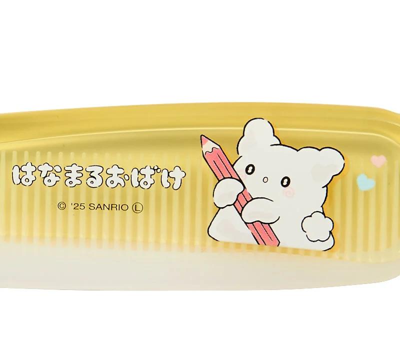 Sanrio HANAMARUOBAKE Pieptene Capsulă Păr Față cu Mascotă Japonia NOU