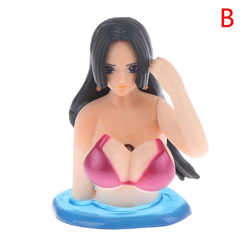 Schüttelnde Brust Mädchen Autoornamente Dekoration Mode Kawaii Auto Armaturenbrett Cartoon Anime Puppen Auto Innenzubehör
