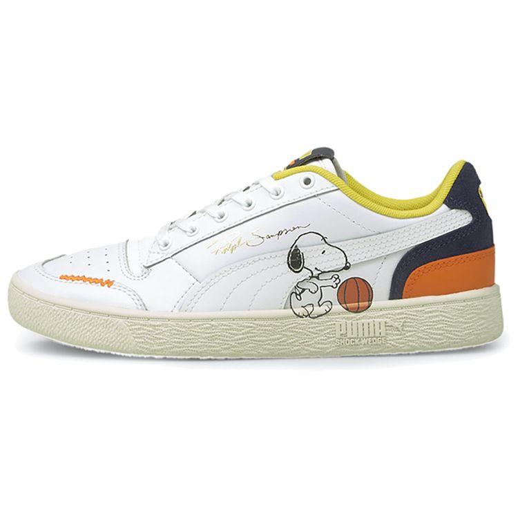 Puma Ralph Sampson Peanuts Unisex White Peacoat 375516-01 EU 36
