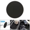 Car Cup Holder Coaster Drink Mat Decoration for Kitchen Bedroom Trucks Black
