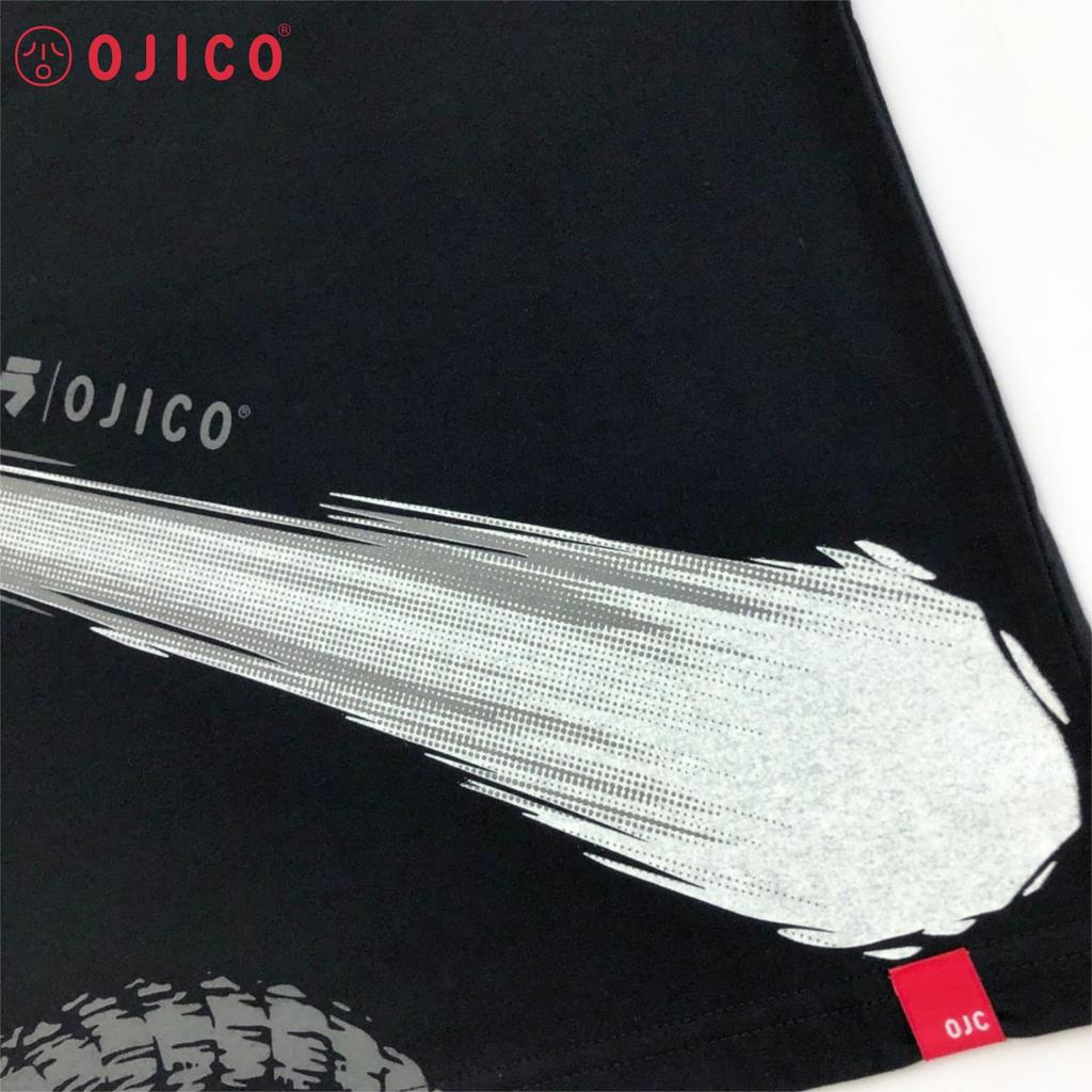 Made in Japan Godzilla Short Sleeve OJICO Radiant Heat Ray 8A Unisex Kids Women Men Black T-Shirt Glow-in-the-Dark T-Shirt [Official]