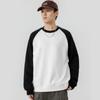 Spring and Autumn New Style Youth Fashion Round Neck Sweatshirts for Men and Women In Color Matching Loose Casual Versatile Sports Round Neck T-shirts