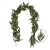 Artificial Simulation Christmas Leaf Cane Soft Feel Needle Vine Door Head Decoration Wall Hanging