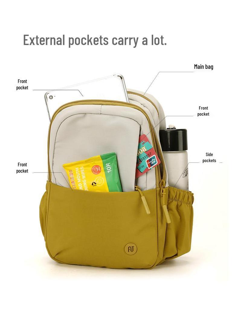 Women's Versatile Lightweight Backpack - Casual Travel, Fashionable, Large Capacity, Perfect for Students and Commuters.