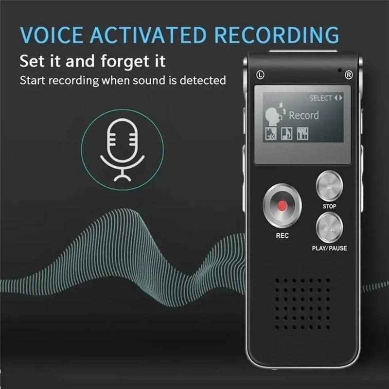 Mini Activated Voice Recorder 8GB-32G U-disk USB Flash Drive  Audio Sound Dictaphone LoudSpeaker External Microphone MP3 Player