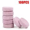 10/100PCS Car Solid Windshield Washer Fluid Concentrated Clean Tablets Cleaning Agent Wiper Oil Film Remover