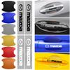 Car Door Sticker Carbon Fiber Scratches Auto Handle Protection Film For Mazda 3 6 CX5 2 CX3 CX9 MX5 RX8 Axela Demio MS CX5 2 Axela Demio Atenza MS GJI